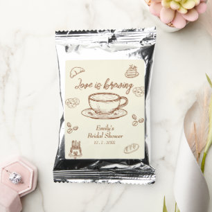 Love is Brewing Coffee Bridal Shower Drink Mix