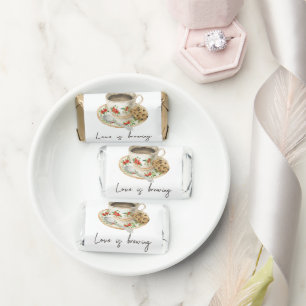 Love is brewing Coffee Bridal shower Hershey's Miniatures