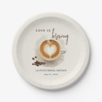 Love is brewing Coffee Bridal Shower In