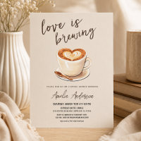 Love is Brewing Coffee Bridal Shower