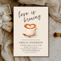 Love is Brewing Coffee Bridal Shower