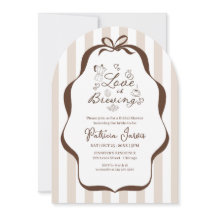 Love Is Brewing Coffee Bridal Shower QR Code