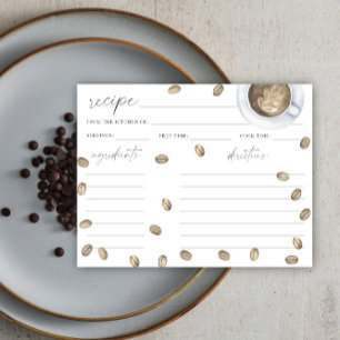 Love is brewing coffee bridal shower recipe