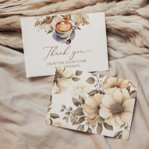 Love Is Brewing Coffee Bridal Shower Thank You