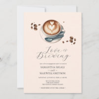 Love is Brewing Coffee Engagement Party