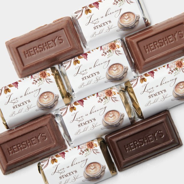 Love is brewing coffee fall bridal shower favors (Assorted)