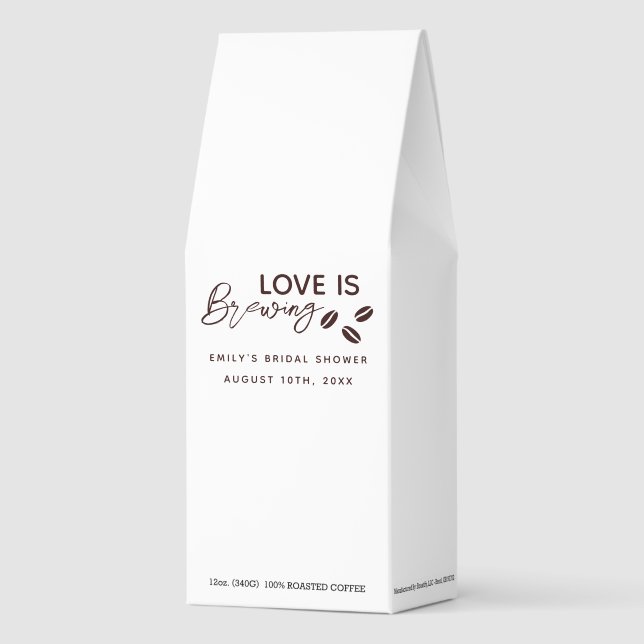 Love is Brewing Coffee Theme Bridal Shower (Front)