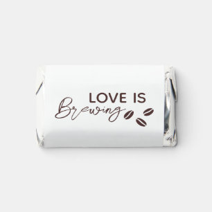 Love is Brewing Coffee Theme Bridal Shower Hershey's Miniatures