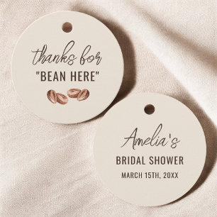 Love is Brewing Espresso Martini Bridal Shower Favor Tags