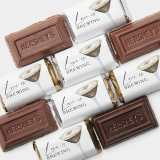Love is brewing Espresso Martini Bridal shower Hershey's Miniatures