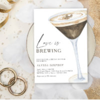Love is Brewing Espresso Martini Bridal Shower