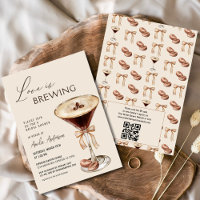 Love is Brewing Espresso Martini Bridal Shower