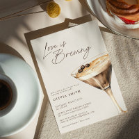 Love is Brewing Espresso Martini Bridal Shower