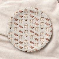 Love is Brewing Espresso Martini Bridal Shower Paper Plates