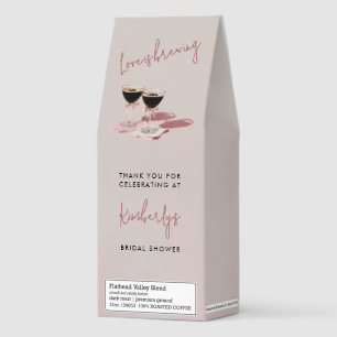 Love is Brewing Espresso Martini Bridal Shower Roasted Coffee