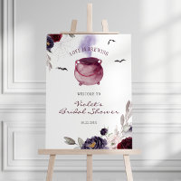 Love Is Brewing Halloween Bridal Shower Welcome