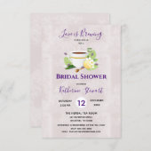 Love Is Brewing Herbal Tea | Bridal Shower Invitation (Front/Back)