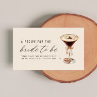 Love is Brewing Martini Bridal Shower Recipe