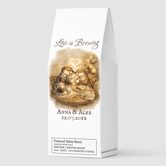 Love is Brewing Roasted Coffee (Front)