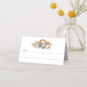 Love Is Brewing Table Place Card