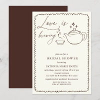 Love is Brewing Tea Bridal Shower