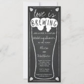 Love is Brewing Wedding Shower Invitation (Front)