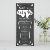 Love is Brewing Wedding Shower Invitation (Standing Front)