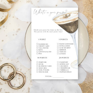 Love is brewing What's in your purse game