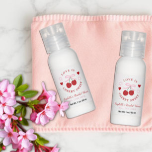 Love Is Cherry Sweet Bridal Shower Hand Lotion