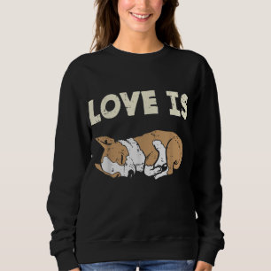 Love Is Chihuahua Chiwawa Animal Pet Dog Lover Own Sweatshirt