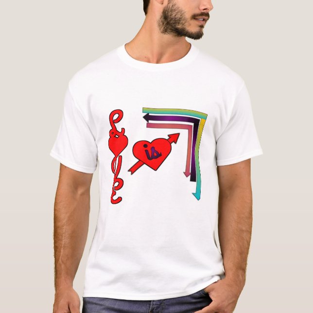 Love is colourful T-Shirt (Front)