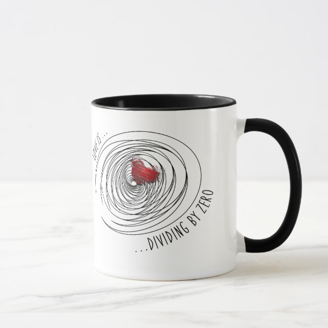 Love Is...Dividing by Zero mug (Right)