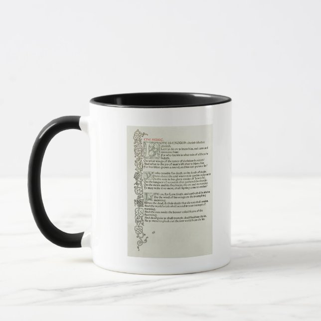 Love is enough, 1897 mug (Left)