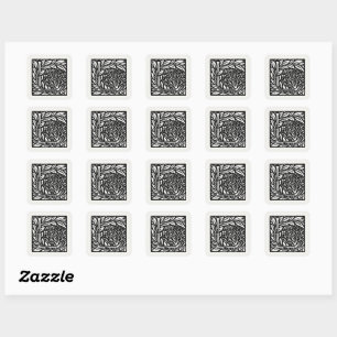 Love is Enough by William Morris Square Sticker