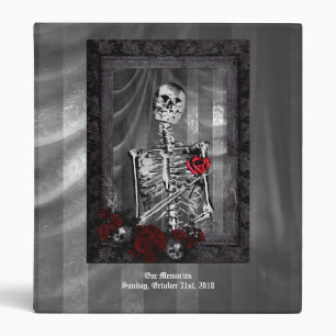 Love Is Eternal Gothic Wedding Album 3 Ring Binder