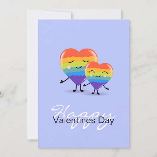 Love is everywhere lgbt pride thank you card