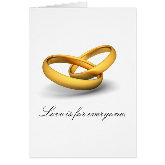 Love Is For Everyone Cards (Front)
