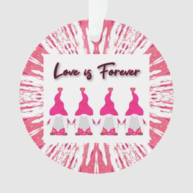 love is forever ornament (Front)