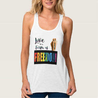 Love is freedom Tank Top