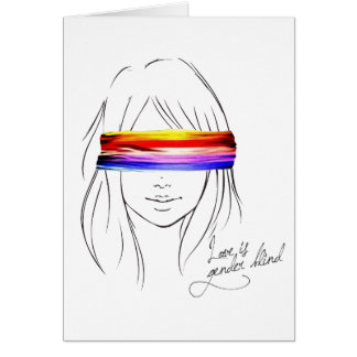 Love Is Gender Blind Cards