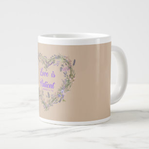 Love is.... giant coffee mug