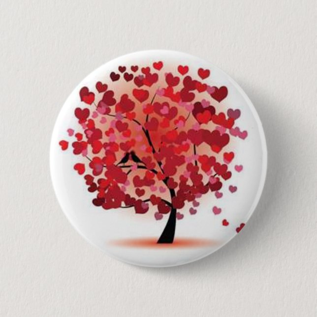 Love is growing button (Front)