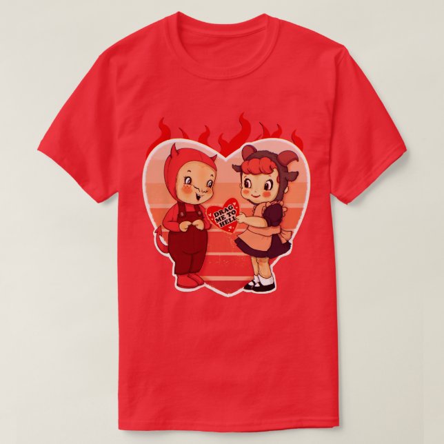 Love Is Hell T-Shirt (Design Front)