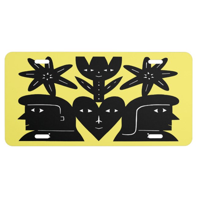 Love Is Here License Plate (Front)