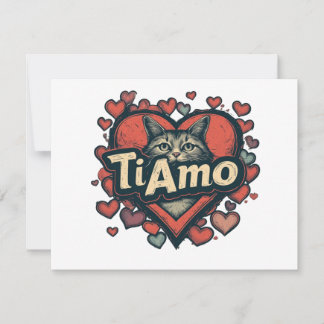 Love is here note card