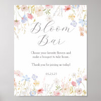 Love Is In Bloom Bar Sign