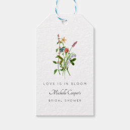 Love is in Bloom BoHo Bridal Shower Gift Tags