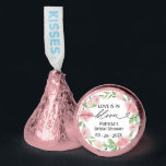 Love Is In Bloom Bridal Shower Blush Floral Hershey®'s Kisses®<br><div class="desc">Transform your bridal shower into a stunning celebration with our exquisite blush floral suite. This collection features everything you need for a cohesive and elegant atmosphere, including matching recipe and advice cards, personalized napkins, beautiful signs, and fun games. Don’t hesitate to reach out via chat if you need assistance with...</div>