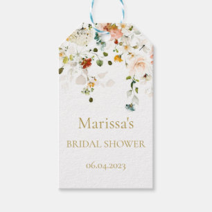 Love is in Bloom Bridal Shower Gift Tags