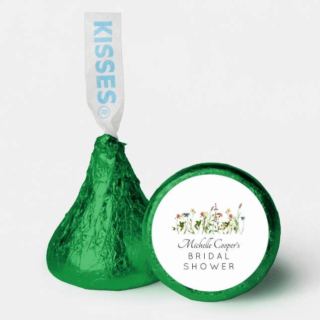 Love is in Bloom Bridal Shower Hershey®'s Kisses® (Front)